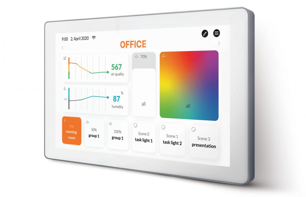 DALI-2 Display 7″- сенсорный дисплей DALI-2 7 дюймов